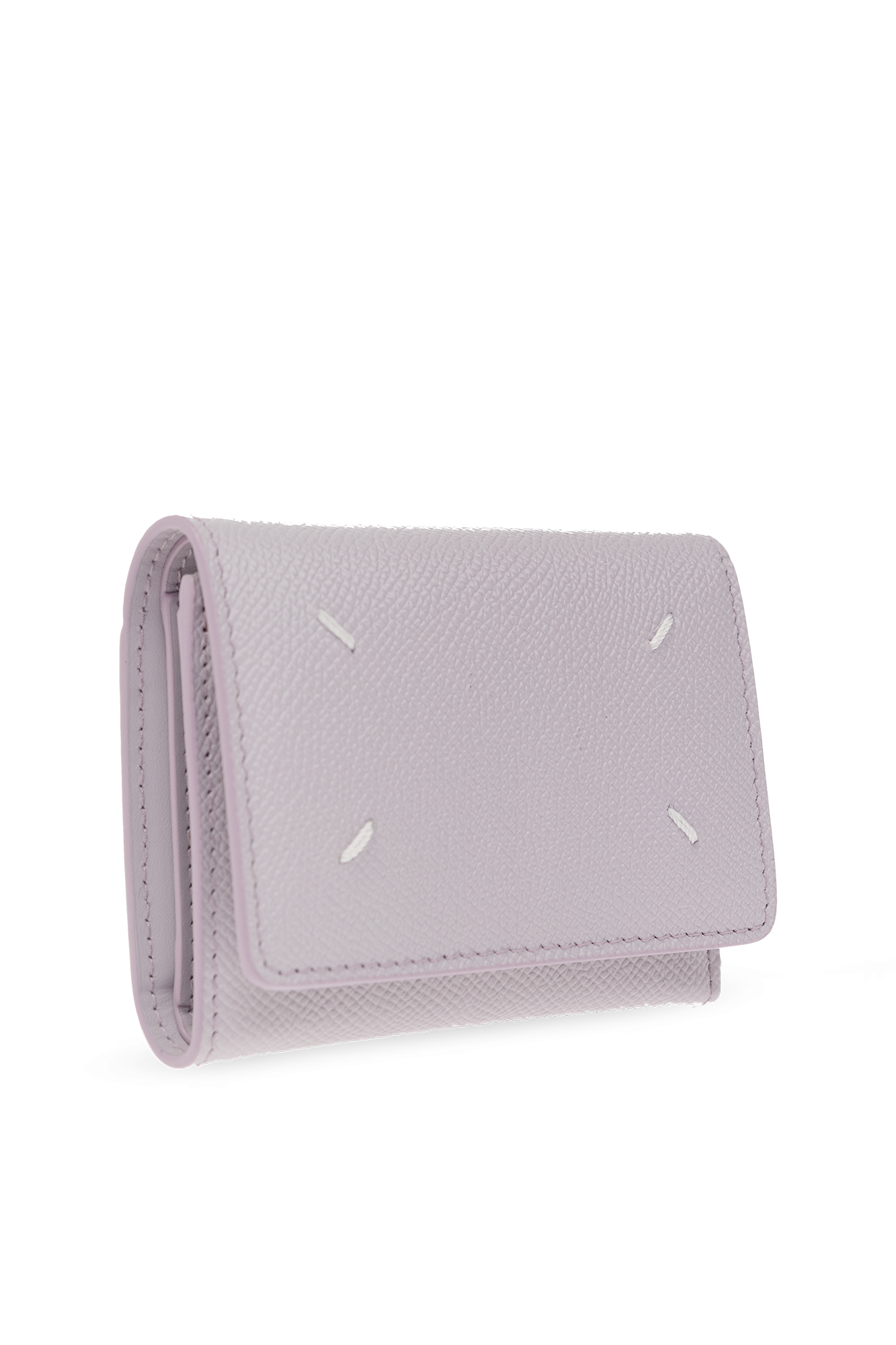 Purple Leather wallet with logo Maison Margiela - Vitkac Canada